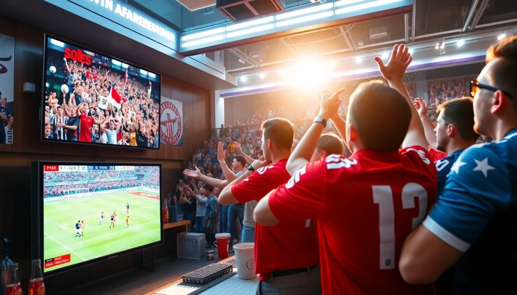 Đặt cược kèo bóng đá trong không gian thể thao sôi động với người hâm mộ khắp nơi.